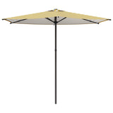 Garden Parasol with Base 270 x 270 cm Polyester Rectangular 42036192