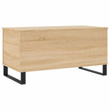 Coffee Table Sonoma Oak 90x44.5x45 cm Engineered Wood 830983
