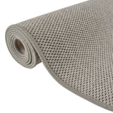 Carpet Runner Sisal Look Silver 80x300 cm 355802