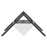 Livestock Feeding Trough Silver 111 x 76 x 38 cm 874662