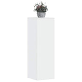 Plant Stand White 33x33x100 cm Engineered Wood 852951