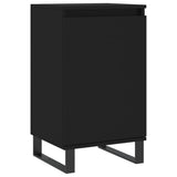 Sideboards 2 pcs Black 40x35x70 cm Engineered Wood 831071