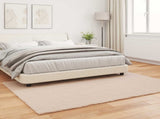 Anti-Slip Faux Rabbit Fur Rug OLITE Taupe 160 x 230 cm 42021748