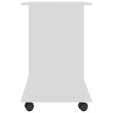 802894 Computer Desk White 80x50x75 cm Engineered Wood