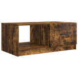 Coffee Table Smoked Oak 90 x 50 x 37 cm Engineered Wood 895880