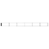 Raised Garden Bed Anthracite 600 x 40 x 55 cm cold-rolled steel 8006301