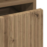 Bathroom Cabinet with Drawer Artisan Oak 31.5 x 33 x 190 cm 883413