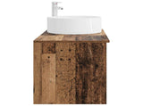 Bathroom Furniture Set 2 pcs Old Wood Engineered Wood 3403934