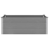 Garden Raised Bed WPC 150x100x54 cm Grey 43609