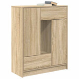 Sideboard with Drawers and Doors Sonoma Oak 73x31x90 cm 861852