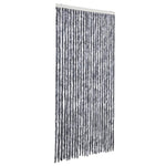Insect Curtain Silver 100x220 cm Chenille 284287