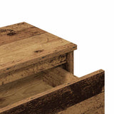 Bedside Cabinets 2 pcs Old Wood 40x30x39 cm Engineered Wood 856407