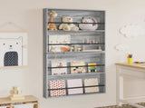 Magazine Rack 2 pcs Grey Sonoma 80 x 12 x 70 cm Engineered Wood 890847