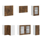 11 Piece Kitchen Cabinet Set Lucca Smoked Oak Engineered Wood 3314896