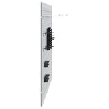 Tool Wall Panel 3 pcs Grey 150 x 1 x 80 cm 4103484