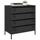 Sideboard Black 68x39x73.5 cm Cold-rolled Steel 851286