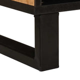 TV Cabinet with Drawer Brown 80 x 33 x 46 cm Solid Mango Wood 4018061