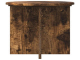 Plant Stand 2 pcs Smoked Oak 40 x 40 x 40 cm Engineered Wood 899731