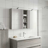 Bathroom Cabinet Set 3 pcs 120 x 14.5 x 70 cm Engineered wood 3403757