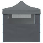 Folding Pop-up Partytent with Sidewalls 3x6 m Anthracite 44966