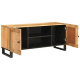 TV Cabinet with Shelf Brown 105 x 33 x 46 cm Solid Mango Wood 4018044
