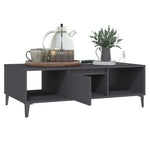 Coffee Table Grey 103.5x60x35 cm Engineered Wood 806024