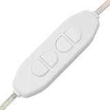 Wall Mirror with LED Lights Round Glass 3078640