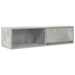 ZNTS TV Cabinet Concrete Grey 100x31x25.5 cm Engineered Wood 861478