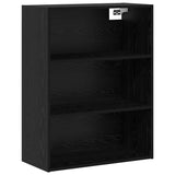 Highboard Black oak 69.5 x 34 x 180 cm Engineered Wood 3416126