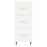 Sideboard White 34.5x34x90 cm Engineered Wood 828580