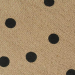 Handmade Rug Jute with Print Polka Dot 150 cm 133688