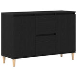 Sideboard with Drawer Black 102 x 35 x 60 cm Engineered wood 862044