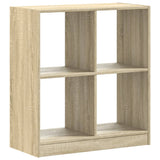 Bookcase Sonoma Oak 68.5x32x75 cm Engineered Wood 852809