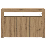 Sideboard Artisan Oak 116 x 30 x 75 cm Engineered Wood 3333884