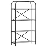 Bookshelf Grey Sonoma 80 x 30 x 146 cm Engineered wood 879842