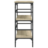 Console Table Sonoma Oak 100x32x75 cm Engineered Wood 839049