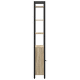 Book Cabinet Sonoma Oak 40 x 24 x 161 cm Engineered Wood 883851
