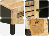 Storage Cabinets Natural 105 x 33 x 46 cm Solid Mango Wood 4018844