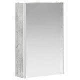 Bathroom Mirror Cabinet Concrete Grey 33 x 11.5 x 50 cm 889218