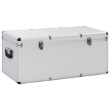 Storage Cases 3 pcs Silver Aluminium 91852