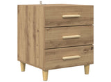 Bedside Cabinet Artisan Oak 40 x 40 x 66 cm Engineered Wood 880614