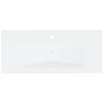 ZNTS Bathroom Furniture Set White Engineered Wood 3071513