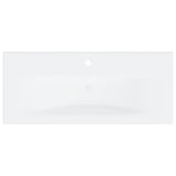 ZNTS Bathroom Furniture Set White Engineered Wood 3071513