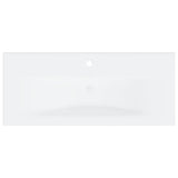 Sink Cabinet with Built-in Basin Black Engineered Wood 3071289