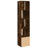 Bookcase Smoked Oak 40x36x189 cm Engineered Wood 848245