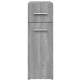 Apothecary Cabinet Grey Sonoma 20x45.5x60 cm Engineered Wood 815865