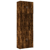 Highboard Smoked Oak 80x42.5x249 cm Engineered Wood 3281361