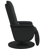 Swivel Massage Recliner Chair Black 71 x 90 x 105 cm 42018591