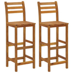 3 Piece Balcony Bar Set Solid Wood Acacia 3116002