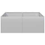 Planter 80x80x30 cm Galvanised Steel 860806